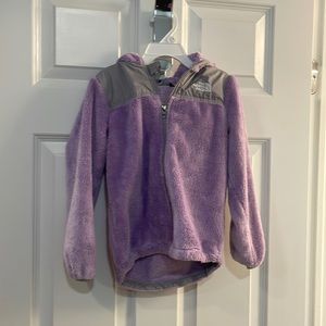 Light purple fleece jacket in good condition